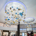 Gran centro comercial personalizado Proyecto de lujo Lámpara de araña LED